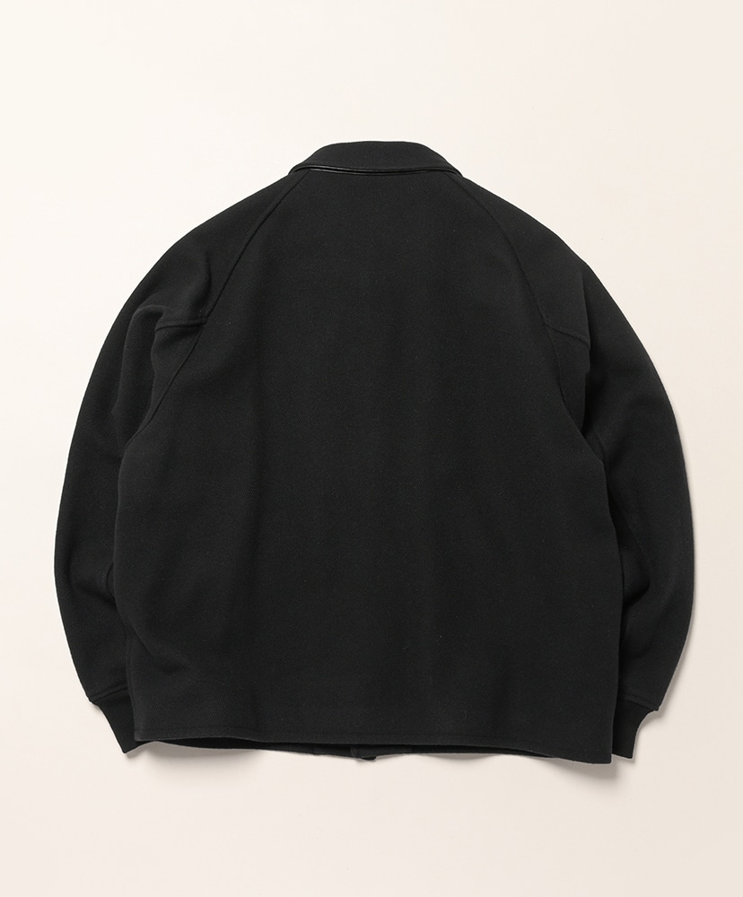 High Twist Cashmere Melton Coach Jacket Black/ブラック 3(MEN)