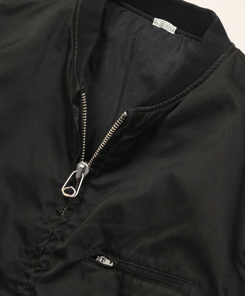 Vintage Silk Air Force Jacket Black/ブラック 2(MEN)