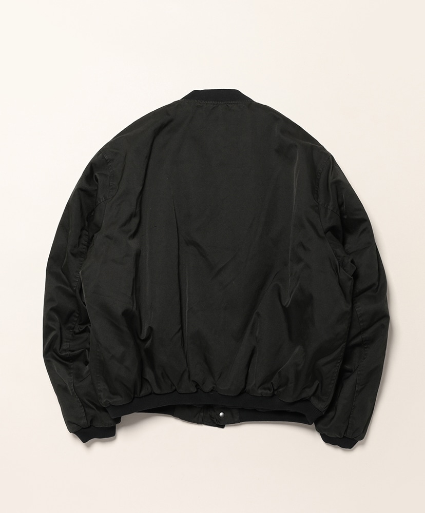 Vintage Silk Air Force Jacket Black/ブラック 2(MEN)