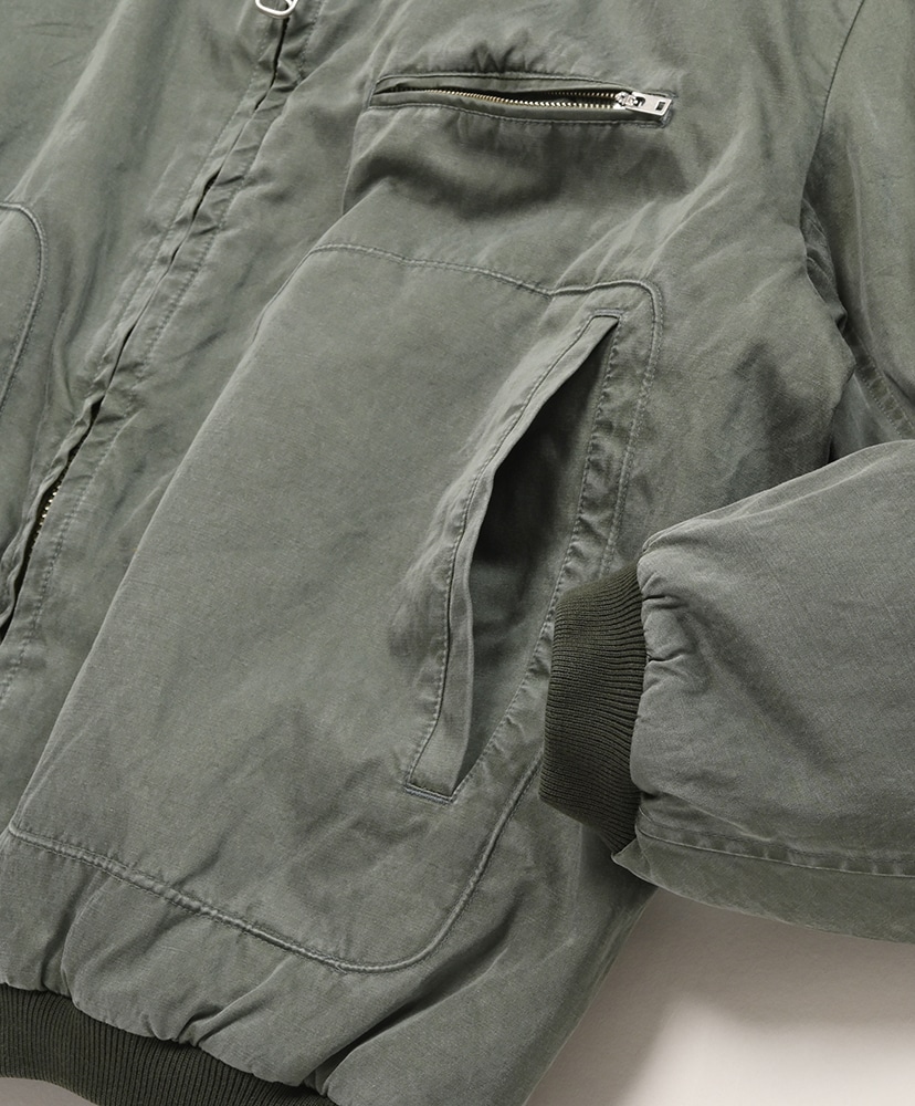 Vintage Silk Air Force Jacket Sage/セージ 2(MEN)