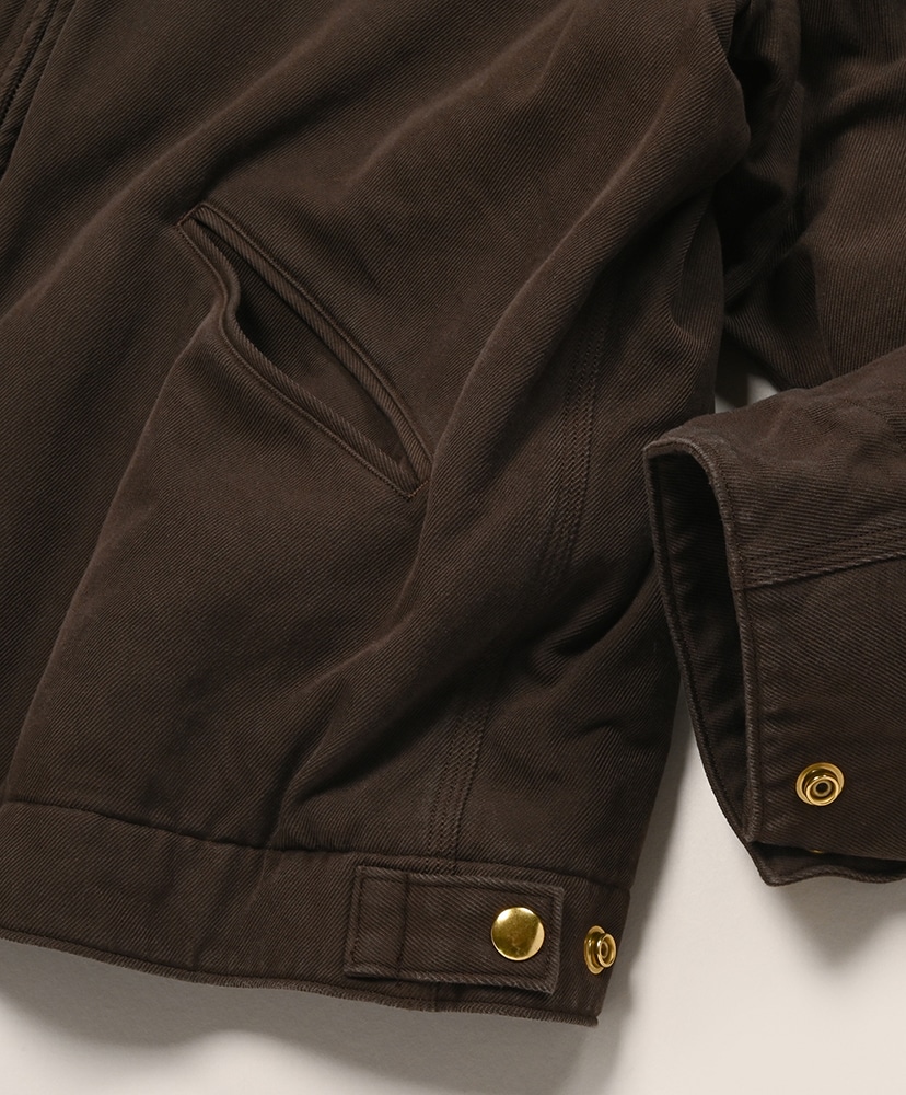 Vintage Silk Cotton Detroit Jacket Brown/ブラウン 2(MEN)