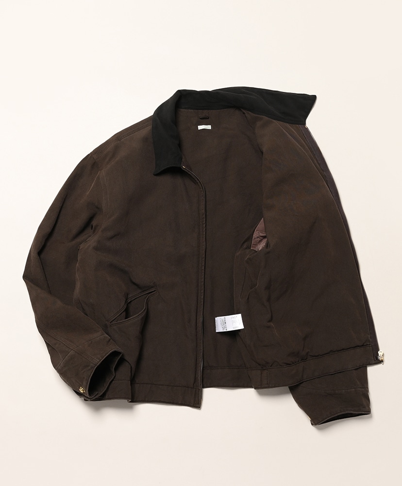 Vintage Silk Cotton Detroit Jacket Brown/ブラウン 2(MEN)
