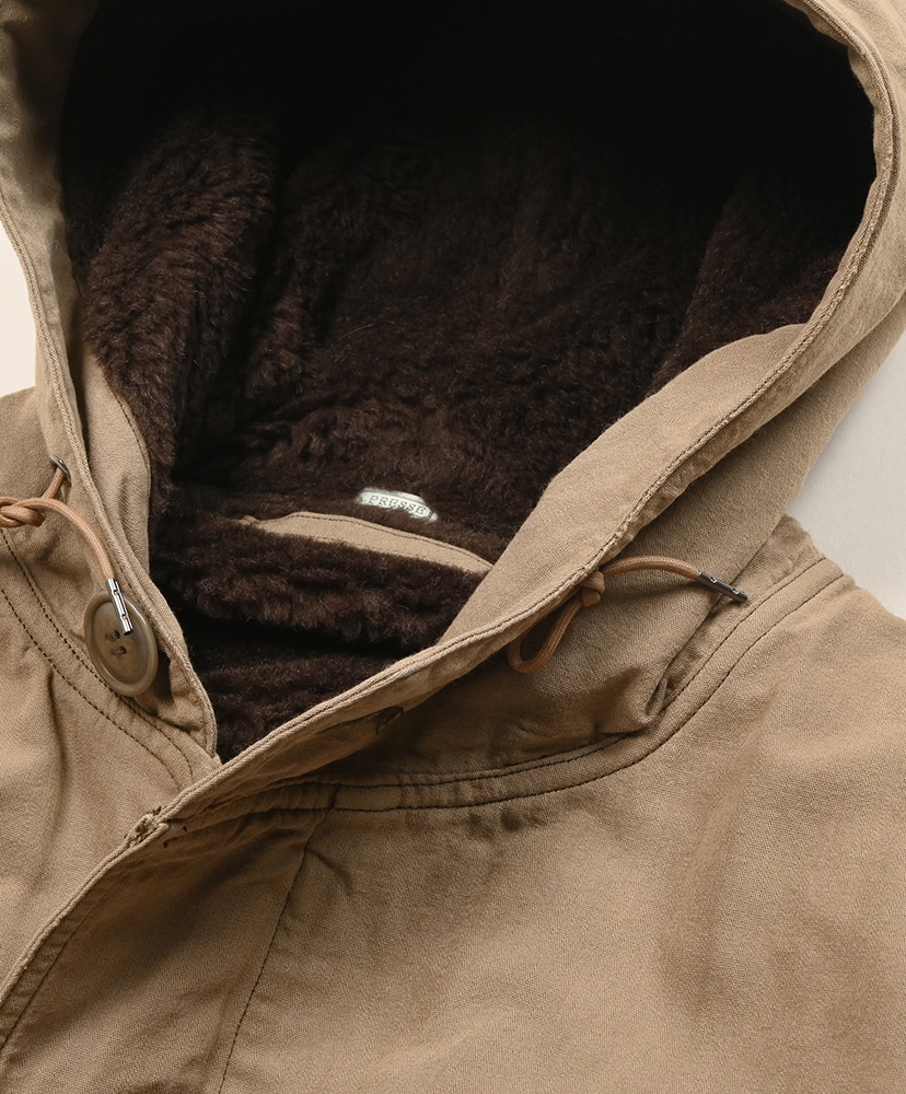 Vintage Washed Wool US Navy N-2 Deck Coat Beige/ベージュ 3(MEN)
