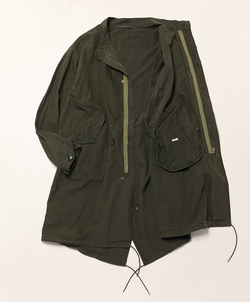 Vintage Washed Wool M-65 Field Parka Olive/オリーブ 2(MEN)