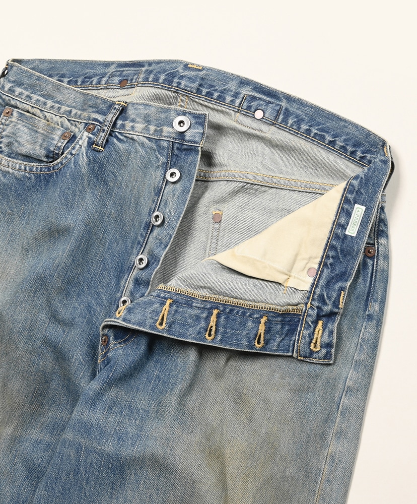 No.37 Washed Wide Denim Pants Indigo/インディゴ W30/L32(MEN)
