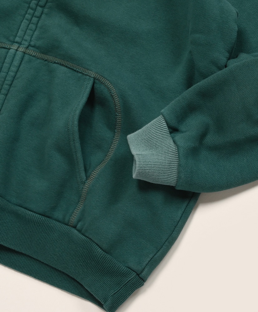Vintage Zip Sweat Hoodie Green/グリーン 2(MEN)