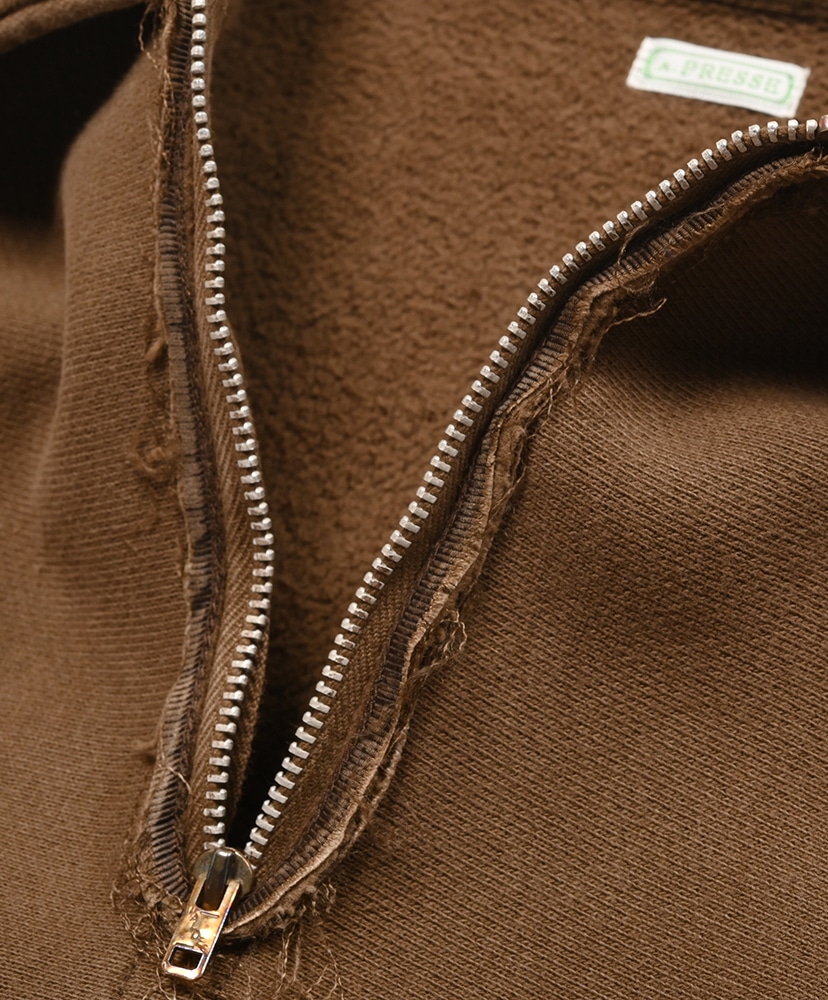 Vintage Half Zip Sweatshirt Brown/ブラウン 2(MEN)
