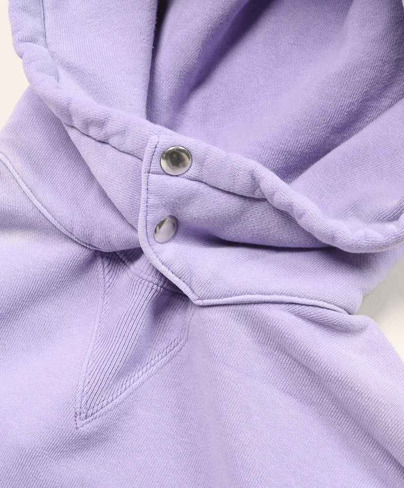 Vintage Attached Snap Hood Sweat Parka Lavender/ラベンダー 1(MEN)