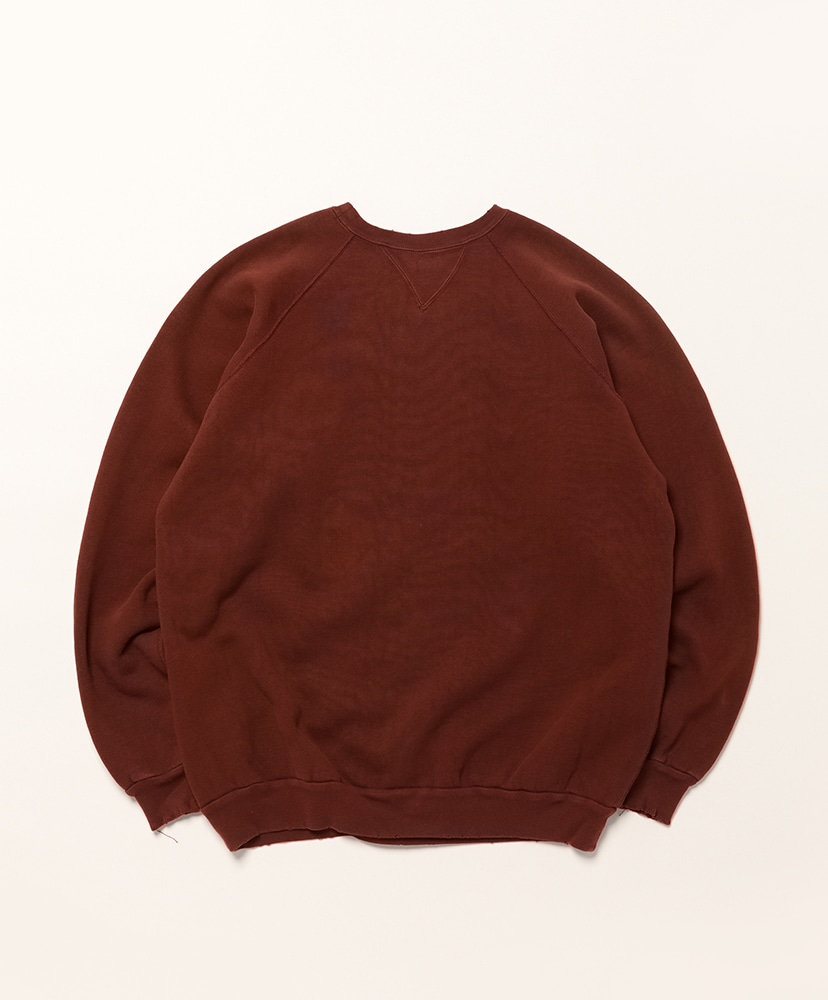 Vintage Double V Sweatshirt Burgundy/バーガンディー 2(MEN)