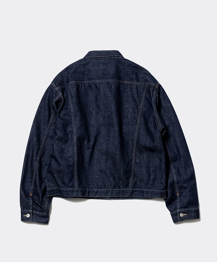 Unlikely Time Travel Trucker Jacket  Aged Denim Aged Indigo/エイジドインディゴ L(MEN)