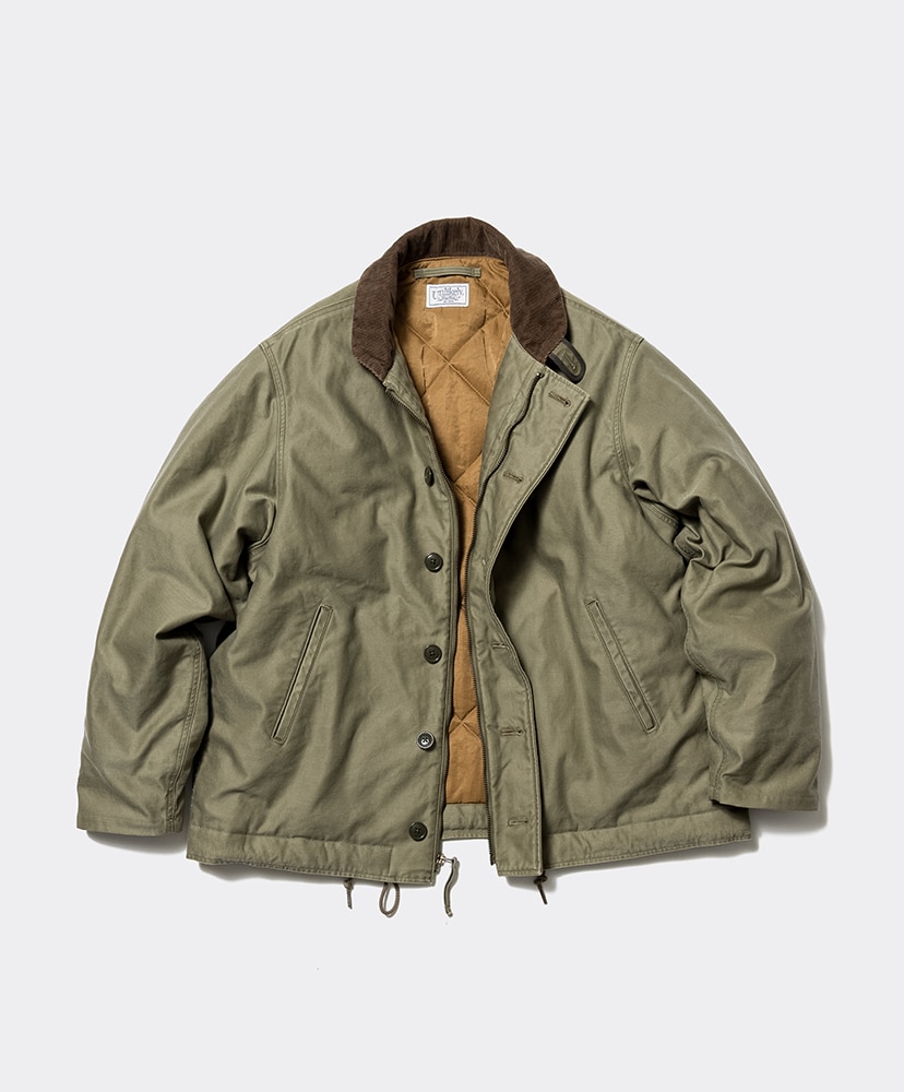 Unlikely N-1 Quilt Jacket Olive/オリーブ L(MEN)