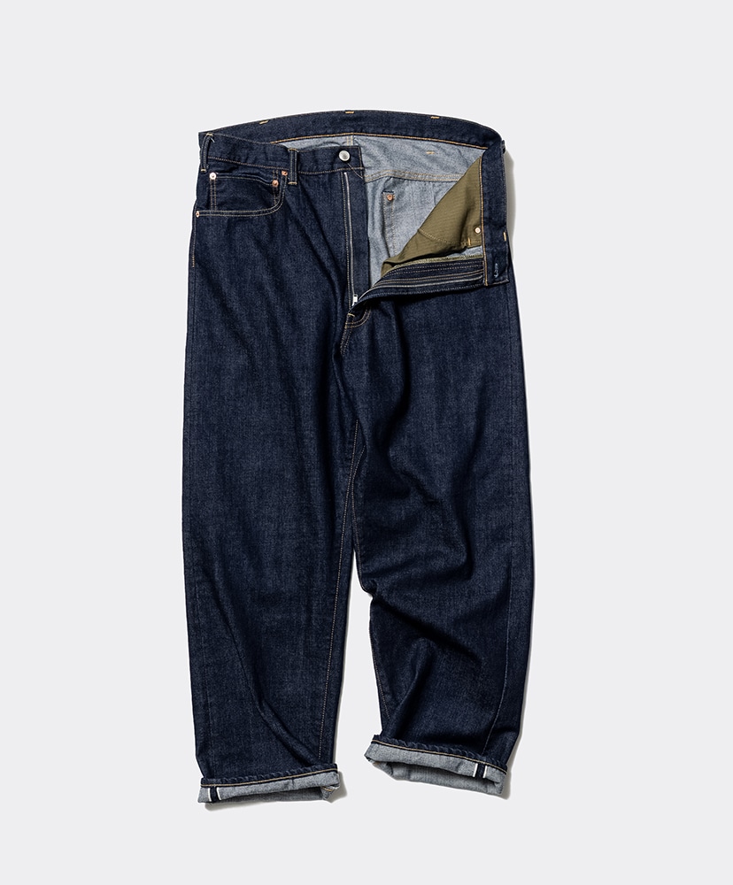 Unlikely Time Travel Jean Wide One Aged Denim Aged Indigo/エイジドインディゴ L(MEN)
