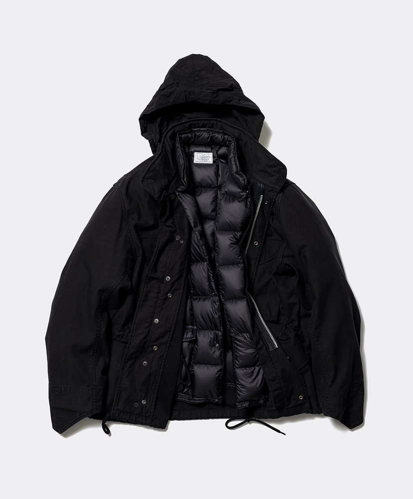 Unlikely 3way M-65 Field Down Jacket Black/ブラック L(MEN)