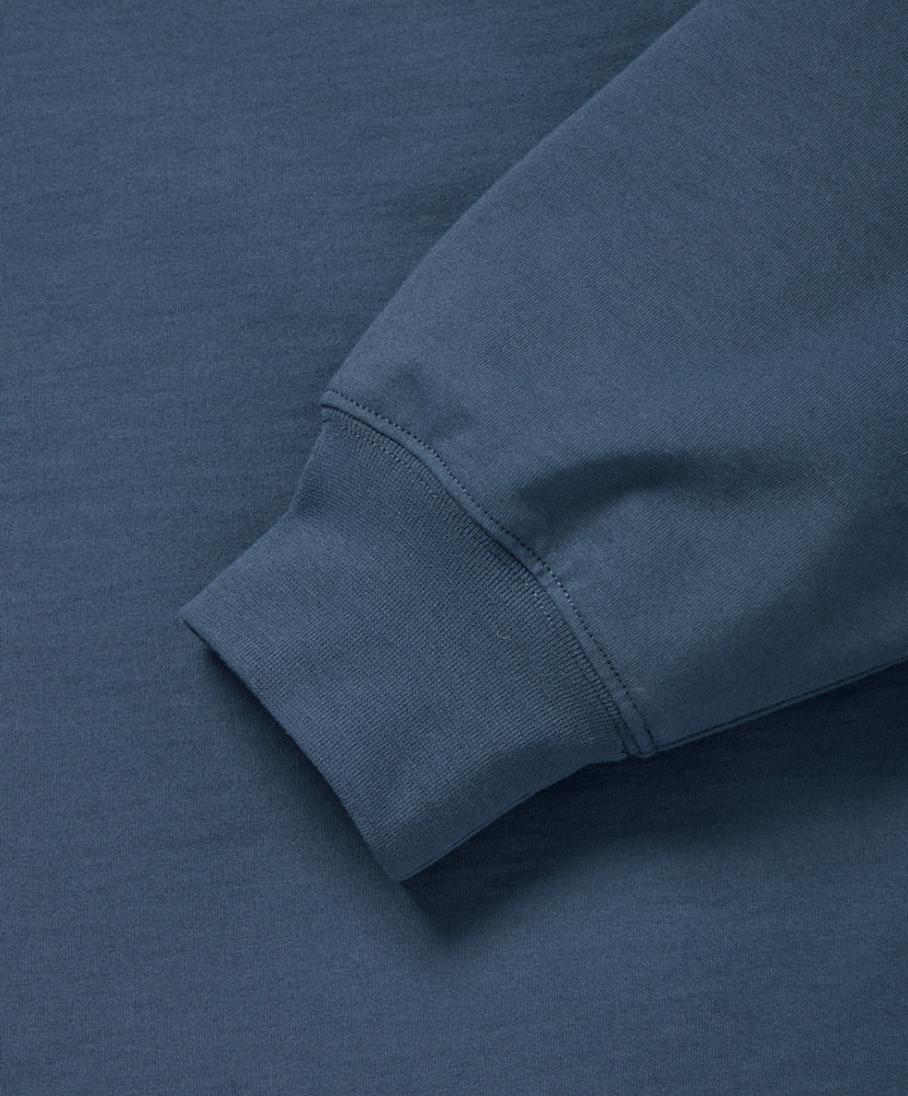 Tech Drawstring Tee L/S Navy/ネイビー L(MEN)