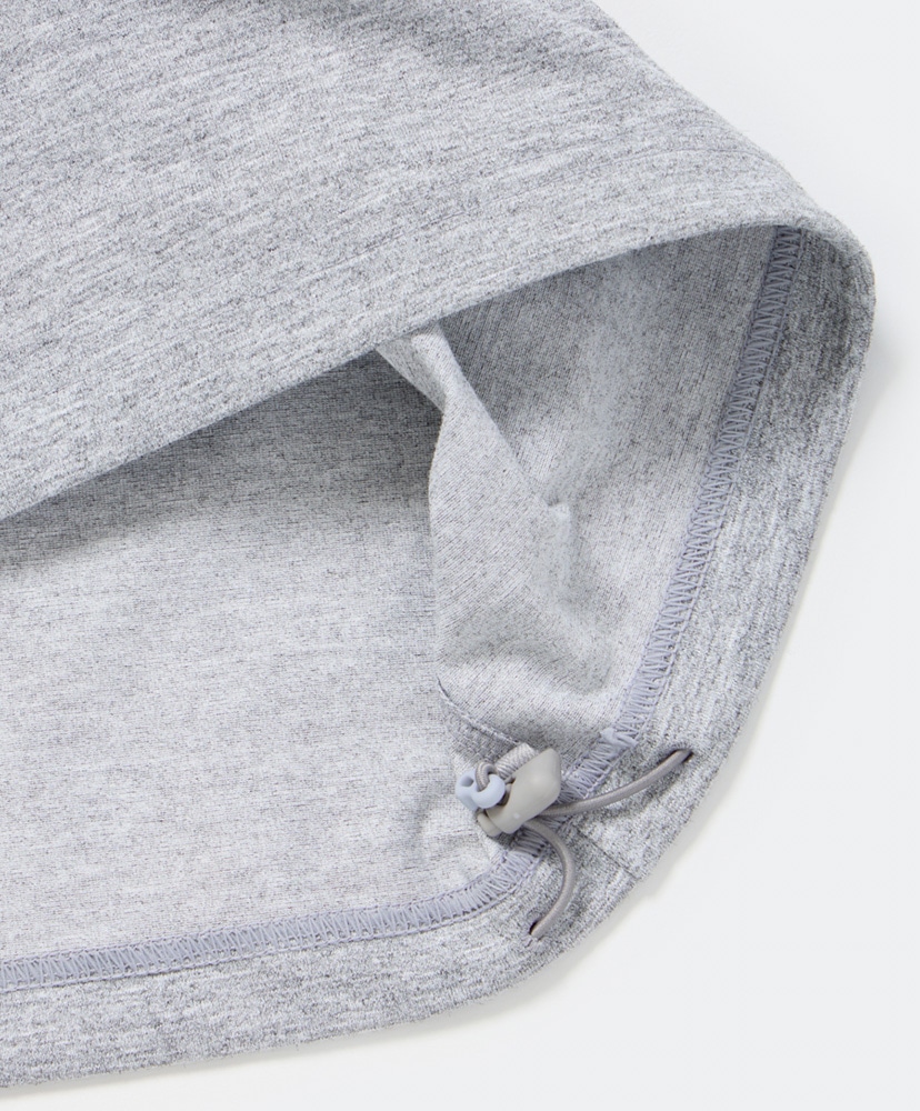 Tech Drawstring Tee S/S Heather Gray/ヘザーグレー L(MEN)