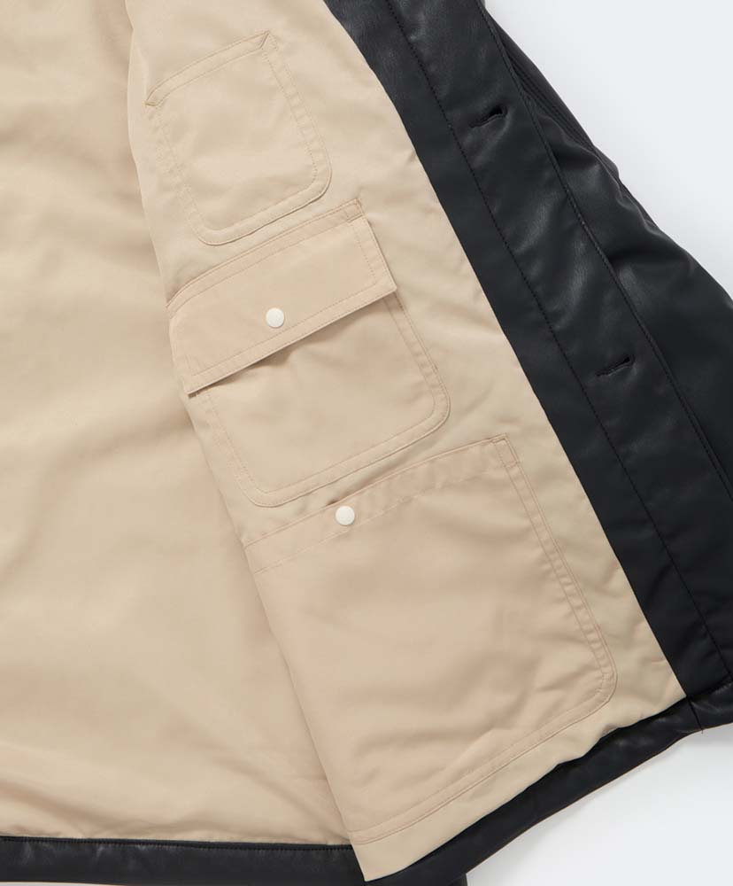 Tech Synthetic Skin Chore Jacket Black/ブラック L(MEN)