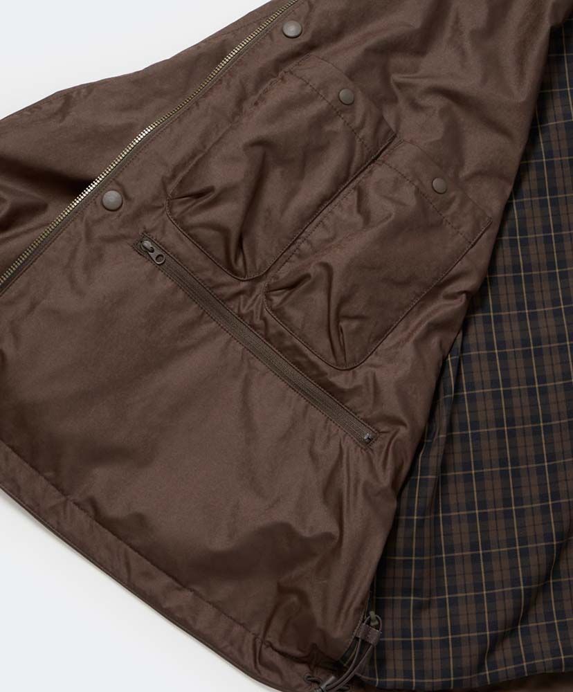 Tech British Short Hunter Jacket D.Brown/D.ブラウン L(MEN)