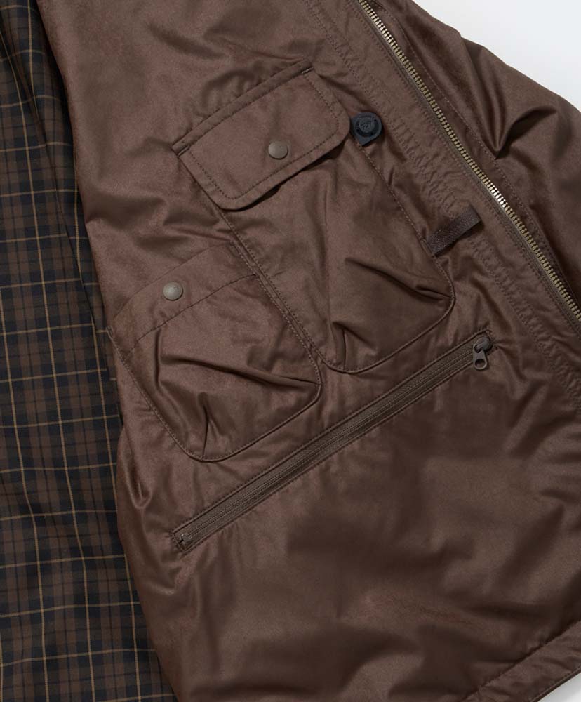 Tech British Short Hunter Jacket D.Brown/D.ブラウン L(MEN)