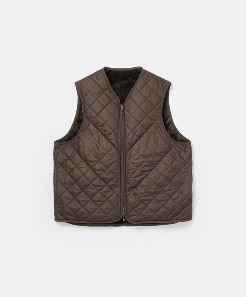 Tech British Hunter Fur Vest D.Brown/D.ブラウン L(MEN)