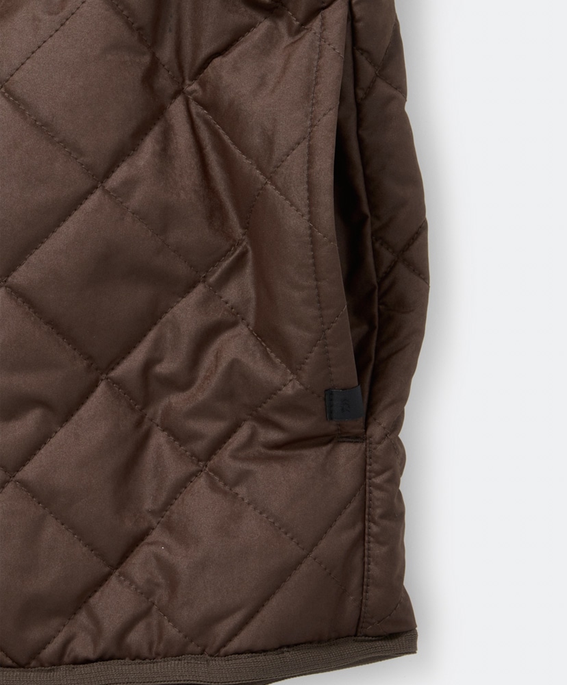 Tech British Hunter Fur Vest D.Brown/D.ブラウン L(MEN)
