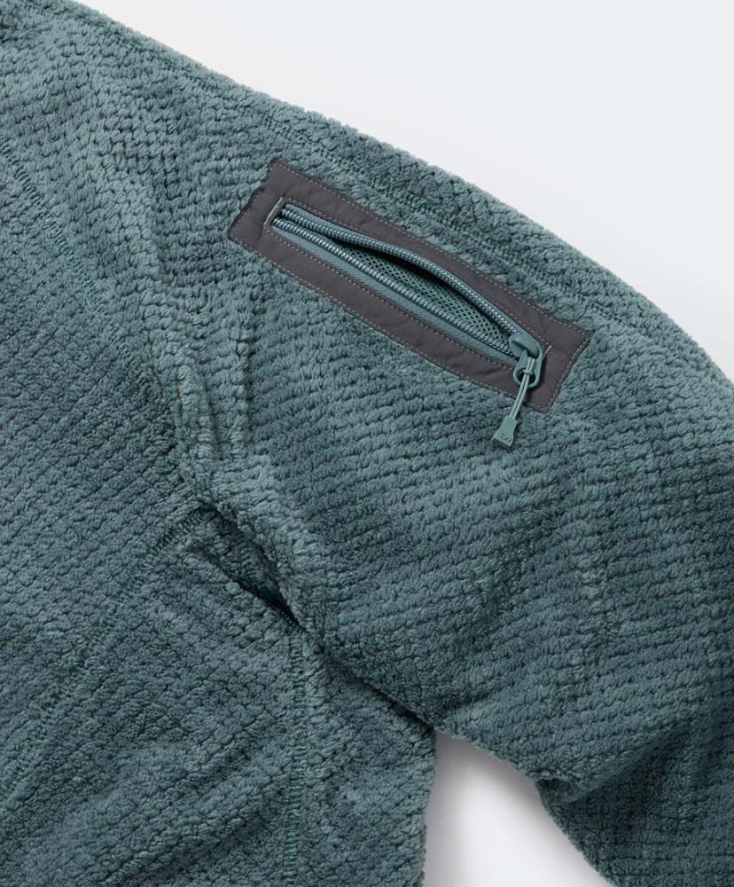 Tech Mil Fleece Jacket Smoke Green/スモークグリーン M(MEN)