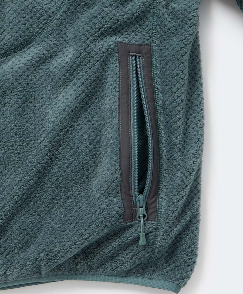 Tech Mil Fleece Jacket Smoke Green/スモークグリーン M(MEN)