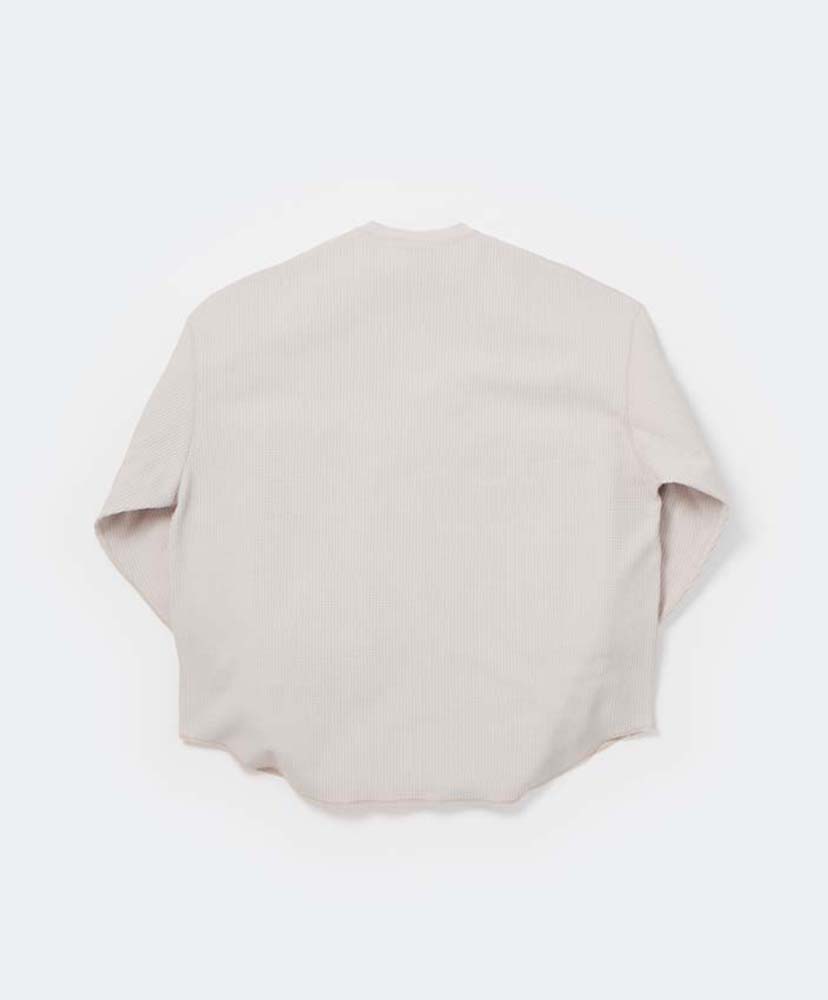 Women's Tech Thermal Henley L/S Ecru/エクリュ F(WOMEN)