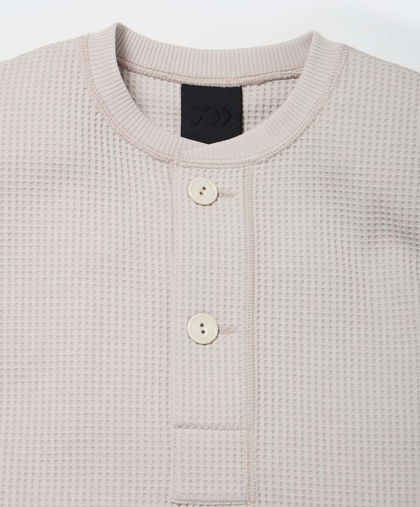 Women's Tech Thermal Henley L/S Ecru/エクリュ F(WOMEN)