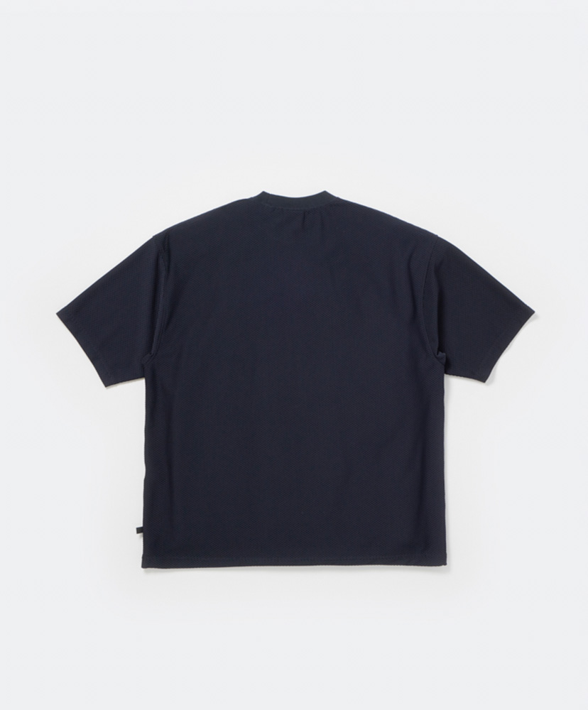 Women's Tech Mesh Crew S/S D.Navy/D.ネイビー F(WOMEN)