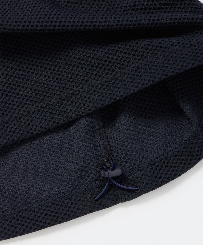 Women's Tech Mesh Crew S/S D.Navy/D.ネイビー F(WOMEN)