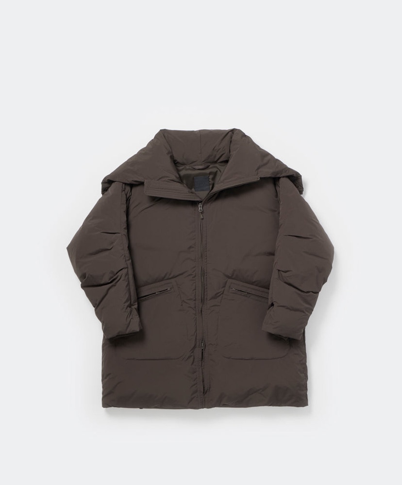 Women's Tech 2way Cadet Down Parka D.Brown/D.ブラウン F(WOMEN)