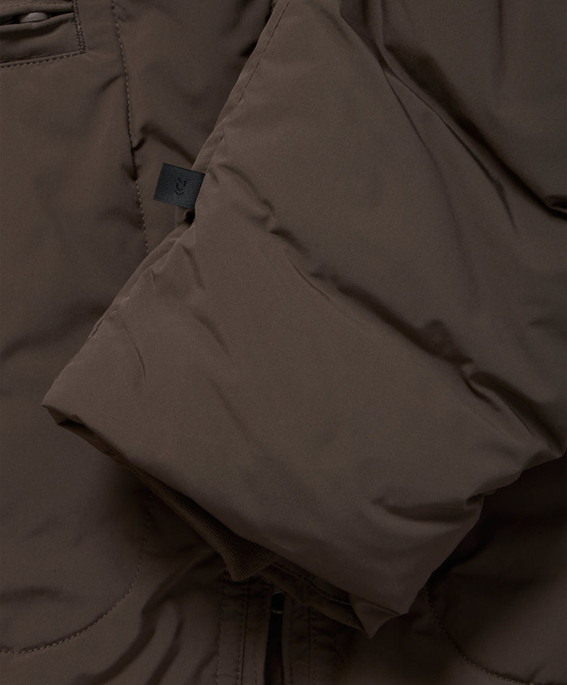 Women's Tech 2way Cadet Down Parka D.Brown/D.ブラウン F(WOMEN)