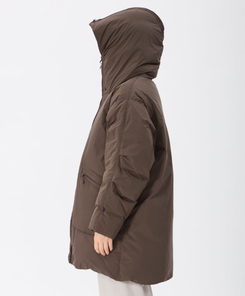 Women's Tech 2way Cadet Down Parka D.Brown/D.ブラウン F(WOMEN)