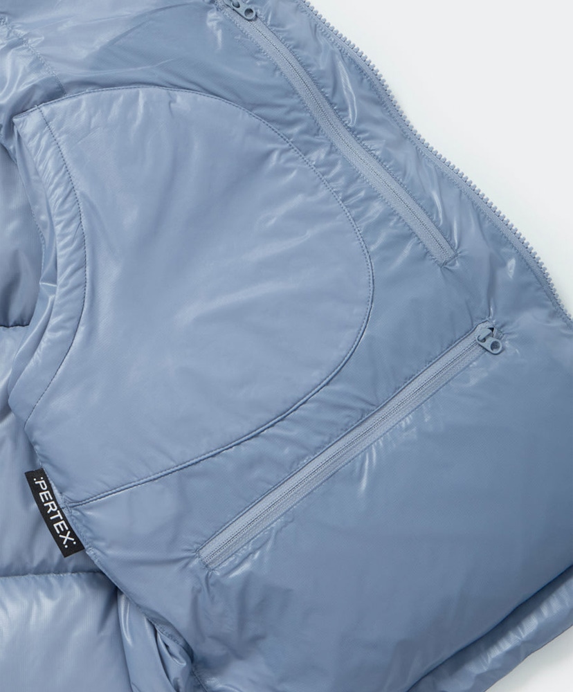Women's Tech Ultra Light Down Vest LT.Blue/LT.ブルー F(WOMEN)