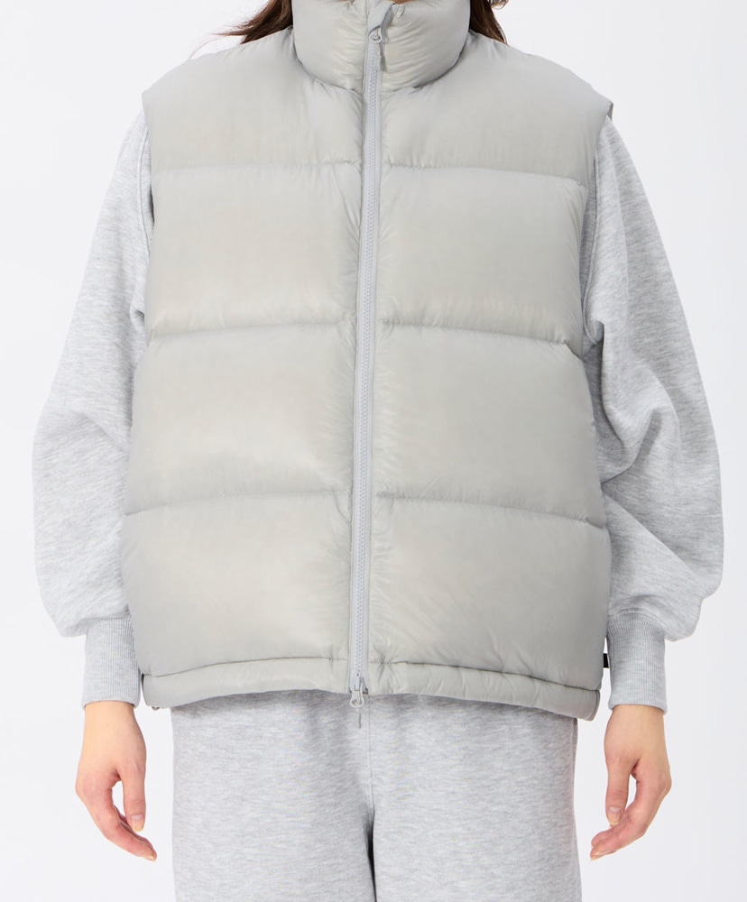 Women's Tech Ultra Light Down Vest LT.Gray/LT.グレー F(WOMEN)