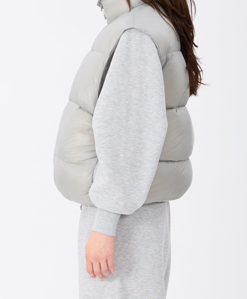 Women's Tech Ultra Light Down Vest LT.Gray/LT.グレー F(WOMEN)
