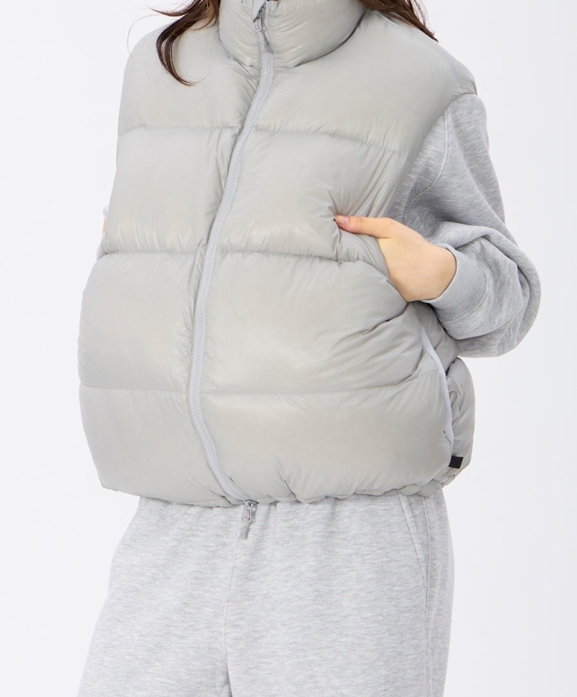 Women's Tech Ultra Light Down Vest LT.Gray/LT.グレー F(WOMEN)