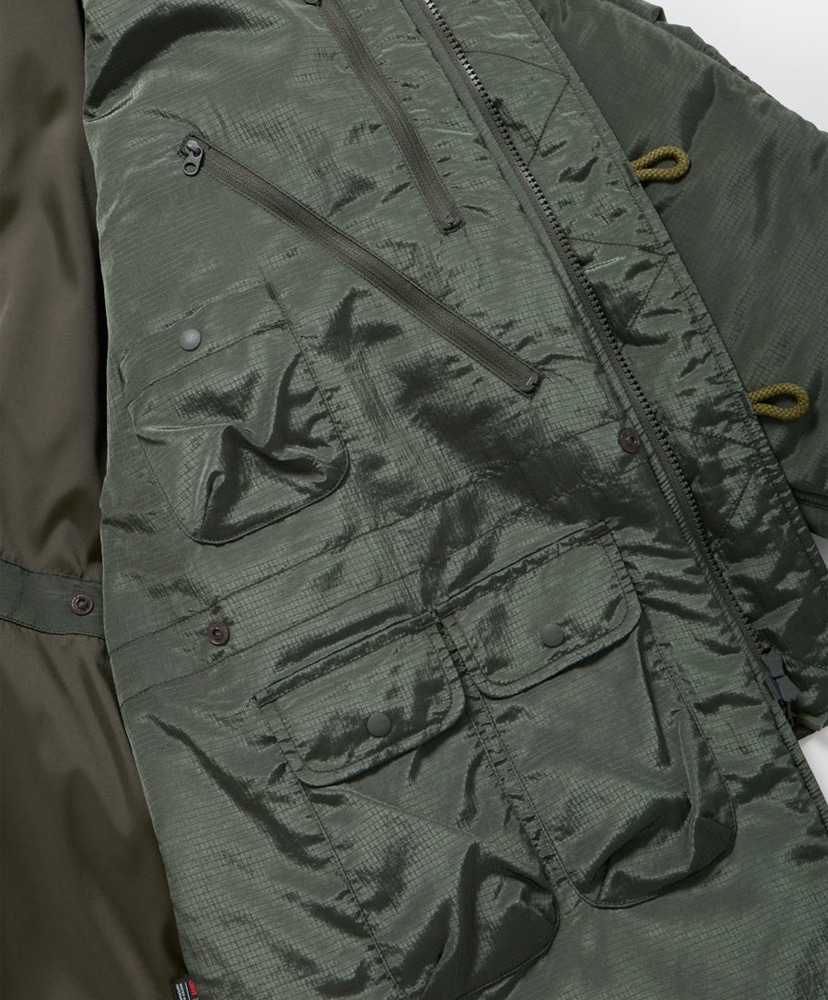 Women's Tech 3M Flight Puff Parka D.Olive/D.オリーブ F(WOMEN)