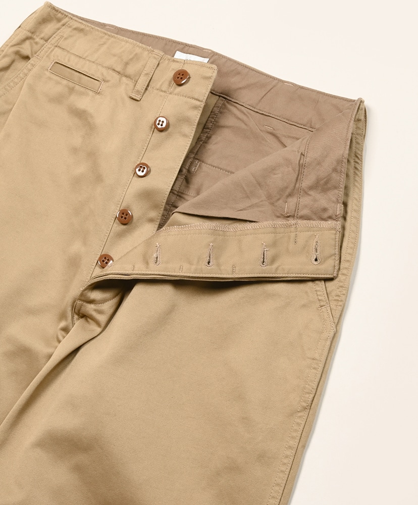 Weapon M-45 Khaki Chino Trousers Beige/ベージュ 3(MEN)