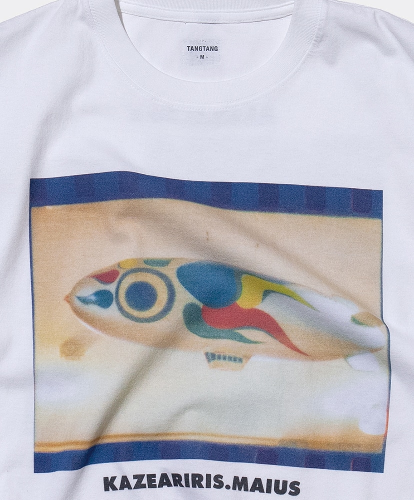 GASATARO2 - KAZEARIRIS.MAIUS White/ホワイト L(MEN)