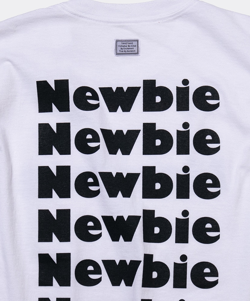 AIN’T - NEWBIE White/ホワイト L(MEN)