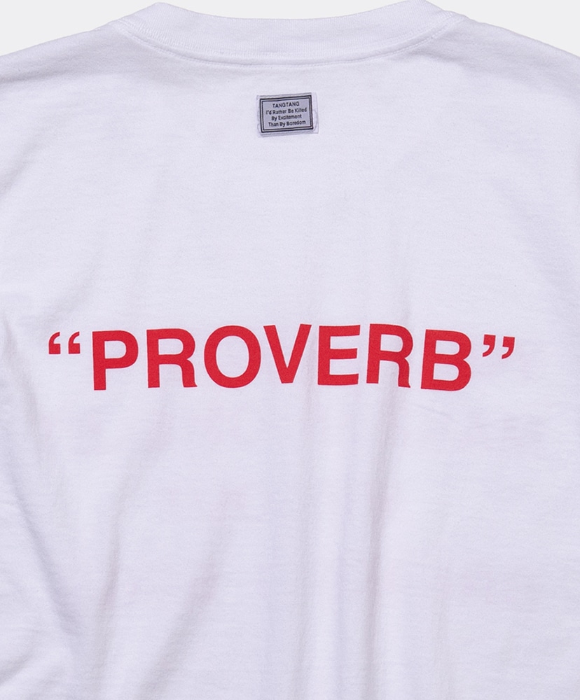PROVERB - OMELET White/ホワイト L(MEN)