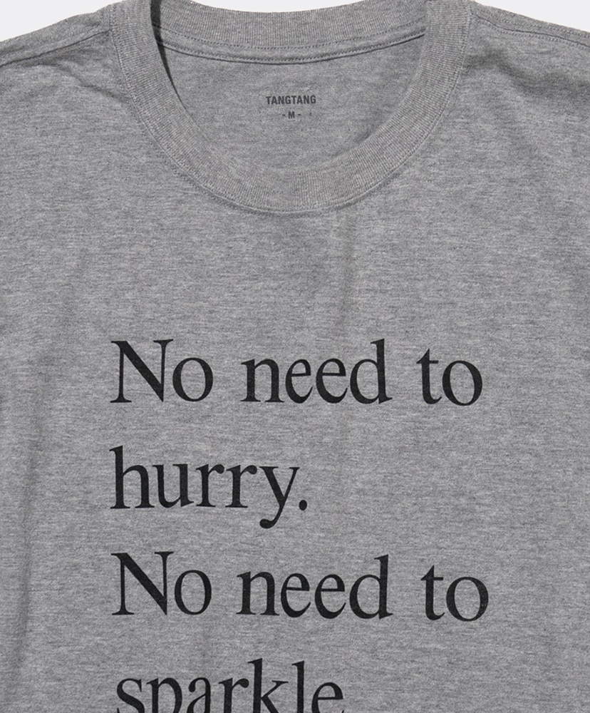 PROVERB - NO NEED Gray/グレー L(MEN)