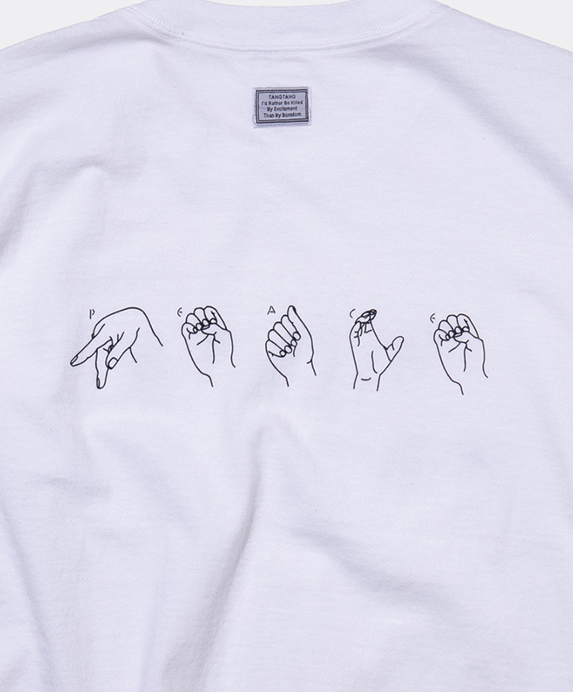 GOOD - HAND White/ホワイト L(MEN)