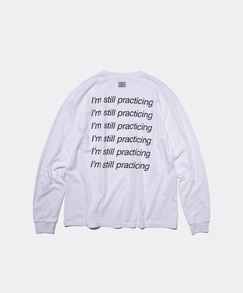 Text Practicing White/ホワイト L(MEN)