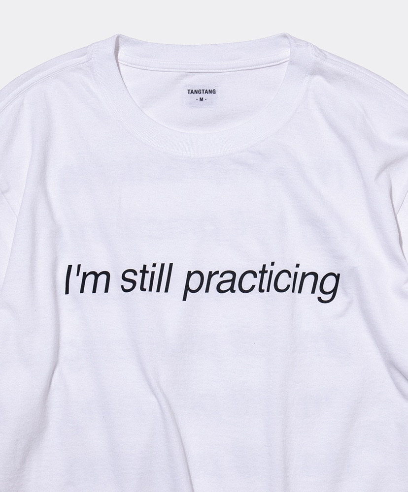 Text Practicing White/ホワイト L(MEN)