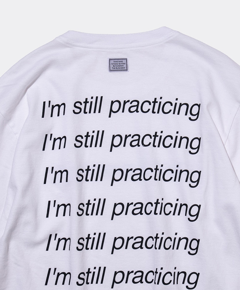 Text Practicing White/ホワイト L(MEN)