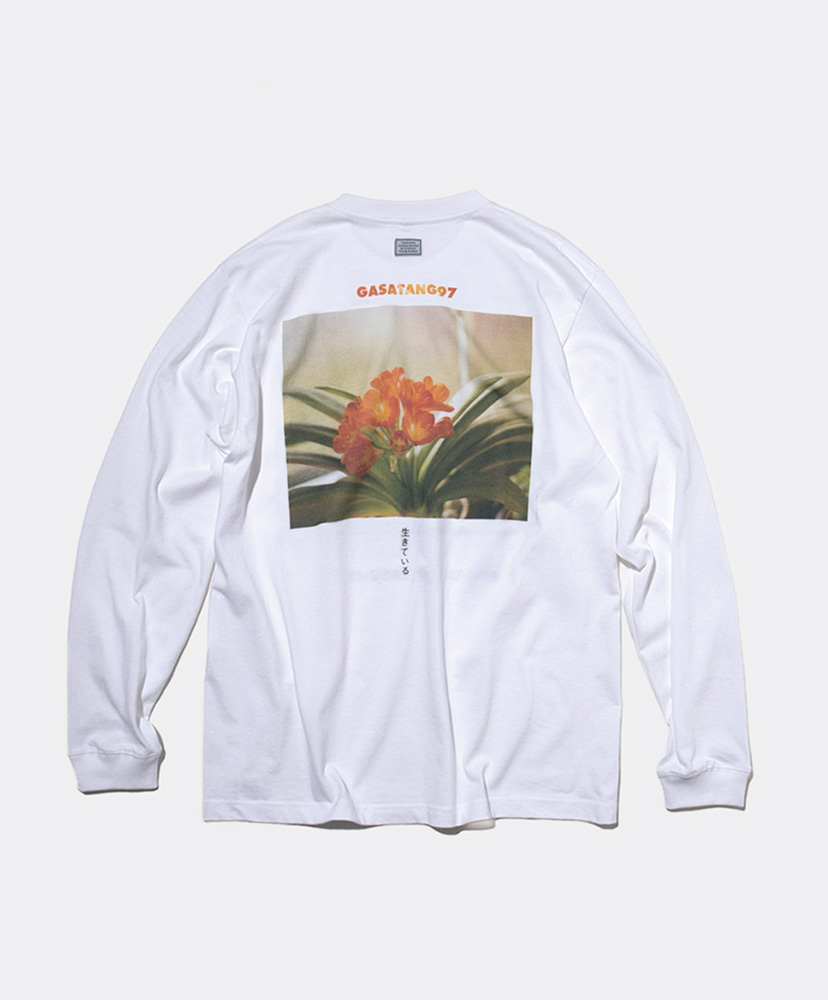 GASATANG - KIRUIKITEIRU_LONG White/ホワイト L(MEN)