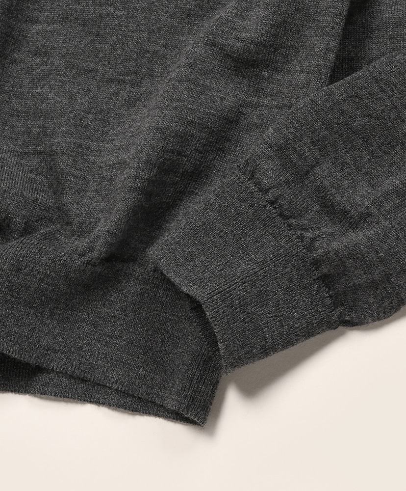 High Twist Wool Knit P/O D.Gray/ダークグレー 2(MEN)