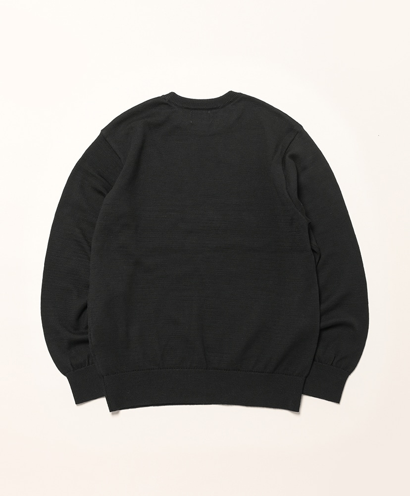 American Wool & Cotton Knit P/O Black/ブラック 2(MEN)